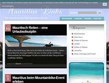 Tablet Screenshot of mauritius-links.de